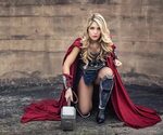 Laney Feni Thor Cosplay woman, Female thor, Marvel cosplay