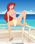Mermaid Princess Ariel as dickgirl smutty.com