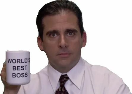 michael scott best boss Sticker by dancingmandy96 The office