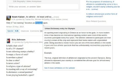 Urban Dictionary Instant Word Lookup - Chrome Webstore
