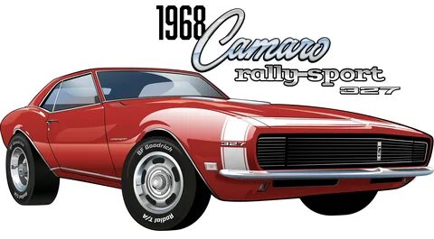 1968 Camaro RS on Behance