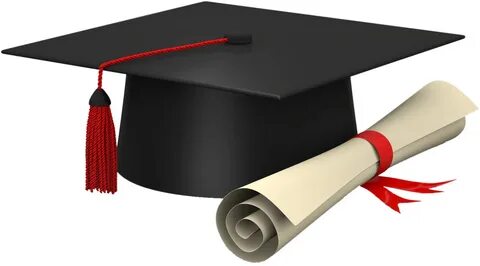 Graduation Cap And Scroll Clip Art To Print Pictures - Degre
