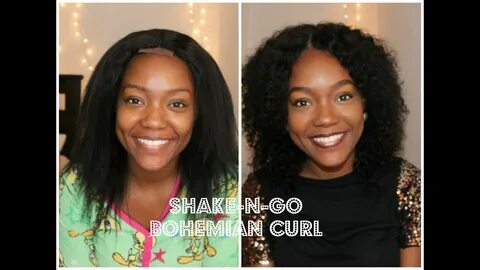 NEW Naked Nature Shake N Go Bohemian Curl - YouTube