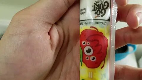 Yoplait Go Gurt Strawberry and Mixed Berry - YouTube