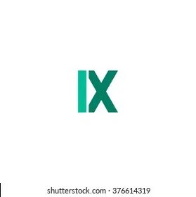 Ix Logo: стоковая векторная графика (без лицензионных платеж