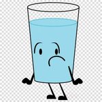 Cup Of Cartoon Water Transparent Clipart Drawing Water - Png