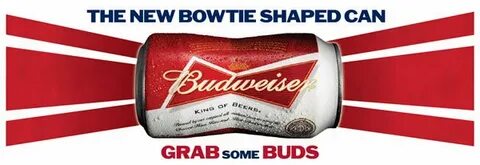 Budweiser Bowtie Cans Is "incomparable" to Old Look - eCanad