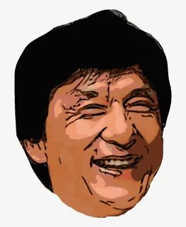Jackie Chan - Jackie Chan Cartoon Face Transparent PNG - 764