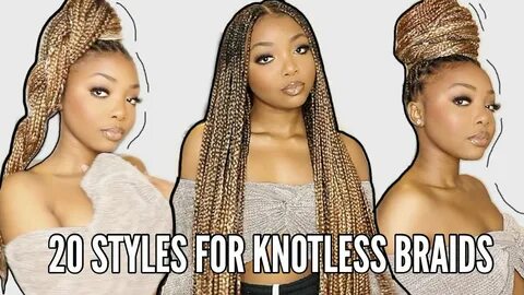 Ombre Blonde Knotless Box Braids - bmp-mullet