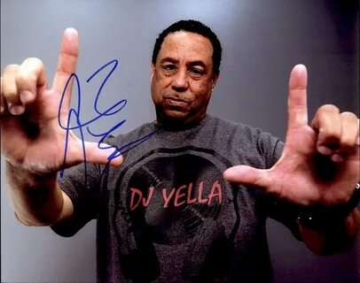 Dj Yella of N.W.A. signed AUTHENTIC 8x10 Free Ship The Autog