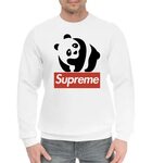 Хлопковые свитшоты Panda supreme Printbar недорого, смотрите