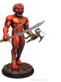 WizKids Reveals DnD Collectibles Of Efreeti And Wand Of Orcu