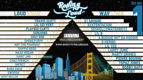 Watch Day 1 Live Stream of Rolling Loud Bay Area Festival Hi