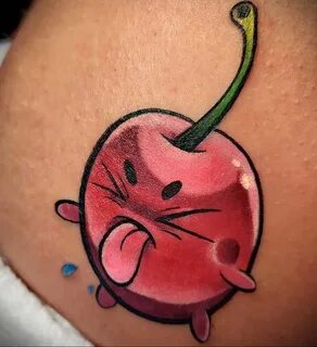Cherry tattoo: a collection of photos of ready-made cherry t