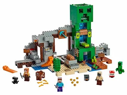 Lego Minecraft 21155 Шахта крипера - Кроки.рф