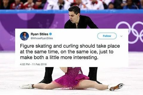 Just 21 Really Funny Tweets About Figure Skating Figure skat