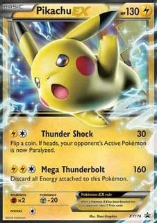 Pikachu-EX - XY Promos (XYP) #XY174 " PkmnCards Pokemon card