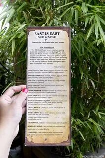 The Silk Route Feast at East is East - Foodgressing