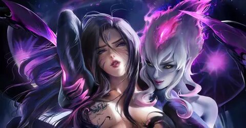 Kaisa X Evelynn NSFW Пикабу