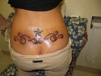 tramp stamp butterfly male tattoos amazing star tramp stamp 