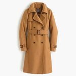 J.Crew: Icon Trench Coat In Italian Wool Cashmere For Women