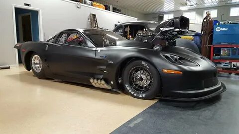 Kyle Huttel's New C6 Drag Radial Corvette by Xtreme Race Car