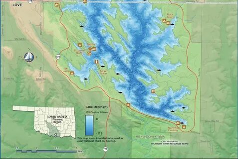 lake murray depth chart - Fomo