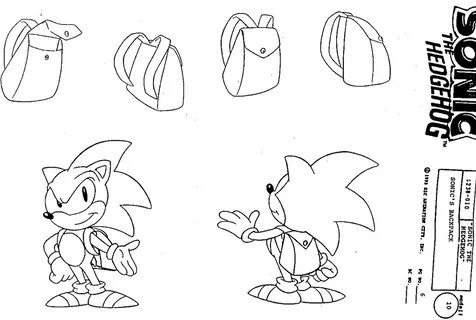 Sonic Satam Model Sheets - Floss Papers