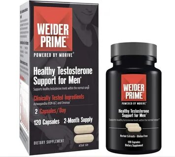 Weider Prime Testosterone Supplement for Men, Healthy Testos