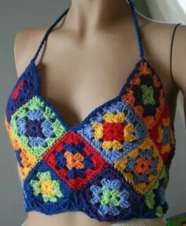 crochet granny square top Crochet, Crochet jacket pattern, C