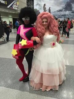 Garnet and Rose Quartz from Steven Universe Cosplay outfits,
