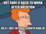 back to work after vacation meme - Google Search Memes, Back