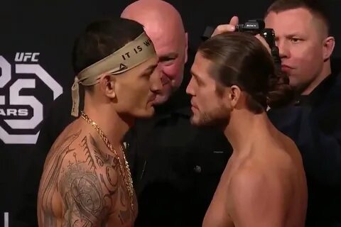 STAREDOWNS! Holloway And Ortega Face Off At UFC 231 Weigh-In
