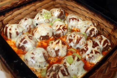 Cooking With Mary and Friends: Cheesy Enchilada Meatball Bak