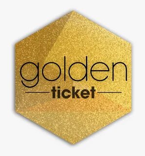 Golden Ticket - Golden Ticket Text Png, Transparent Png , Tr