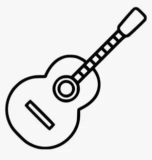 Guitar - Bass Guitar Png Icon, Transparent Png - kindpng