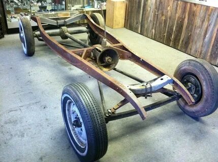 1932 Ford Chassis Frame heavy axles wishbone hot rod scta de