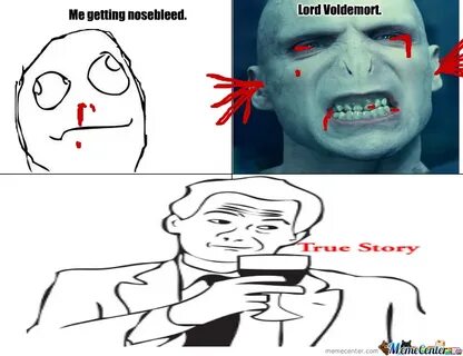 Voldemort's Nosebleed Fail by thecatfacerx3 - Meme Center