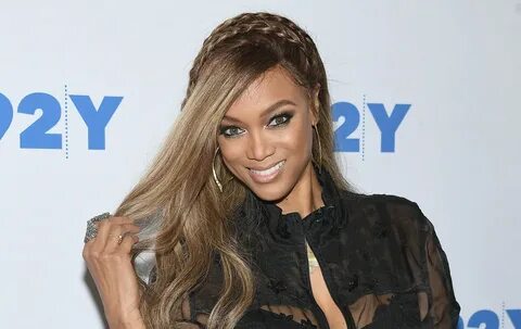 Tyra Banks Long Partially Braided - Hair Lookbook - StyleBis