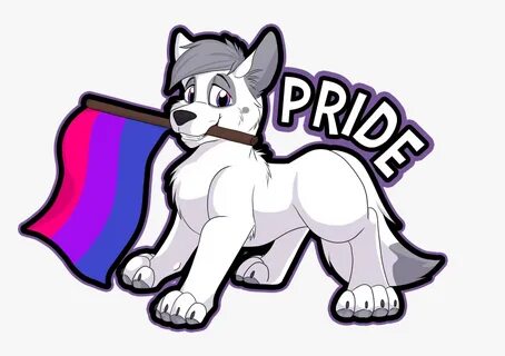 Clip Art Bulldog Pride Clipart - Bi Furry Pride, HD Png Down