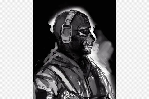 Free download Gas mask Character Fiction, gas mask, monochro