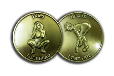 Head & Tails 3D NEW DESIGN Challenge Coin - Cartouche and Co