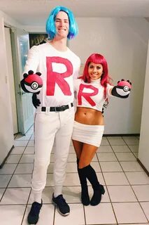 Team Rocket DIY costume Couples costumes, Couple halloween c