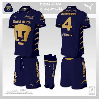 Pumas UNAM fantasy kits