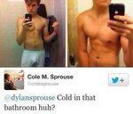 Dylan und cole sprouse nackt Cole Sprouse Roasted Dylan's Fi