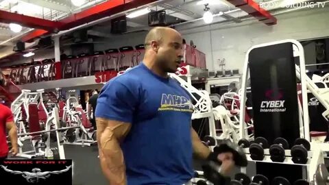 Victor Martinez - Arms WORKOUT 2013 Mr Olympia Prep 4 Weeks 