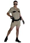 Deluxe Short Short Sheriff Costume - Halloween Costume Ideas