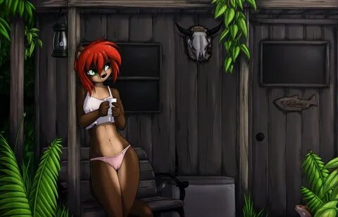 Wallpaper : anime, furry, Anthro, panties, jungle, comics, j