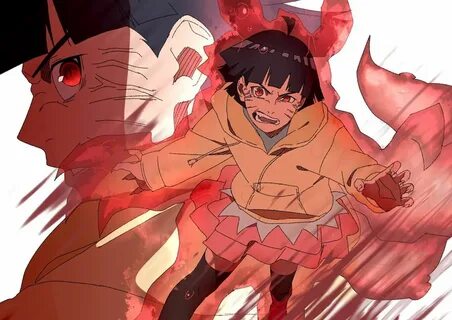 Super angry himawari Anime, Naruto shippuden anime, Naruto u