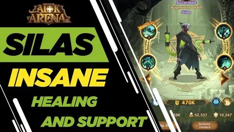 AFK Arena - INSANE HEALING from Silas - YouTube